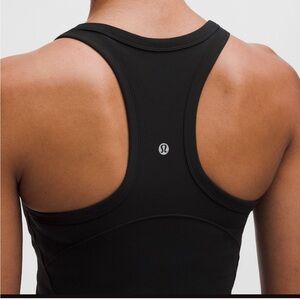 lululemon Align Waist Length Racerback Tank Top - Black - Size 6